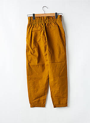 Pantalon droit stretch taille normale marron ZARA femme