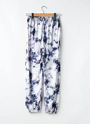 Pantalon droit stretch taille normale blanc SANS MARQUE femme