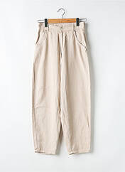 Jeans coupe large beige H&M pour femme seconde vue