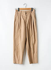 Pantalon droit beige H&M pour femme seconde vue