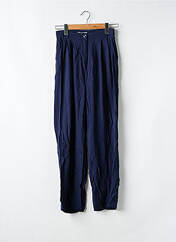 Pantalon droit bleu VINTAGE LOVE pour femme seconde vue