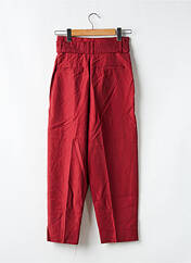 Pantalon droit rouge H&M pour femme seconde vue