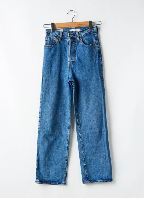 Jeans coupe droite bleu LEVIS pour femme