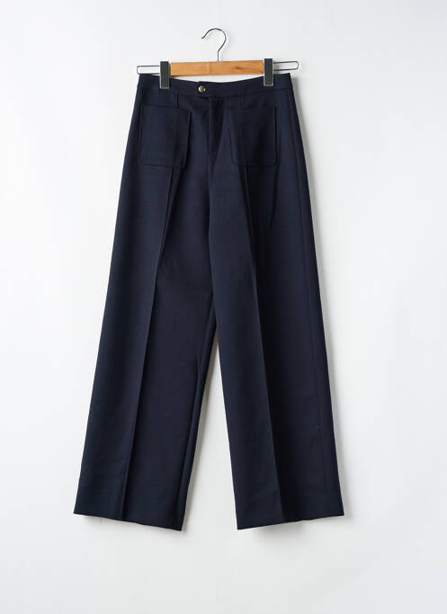 Pantalon droit bleu SOEUR pour femme