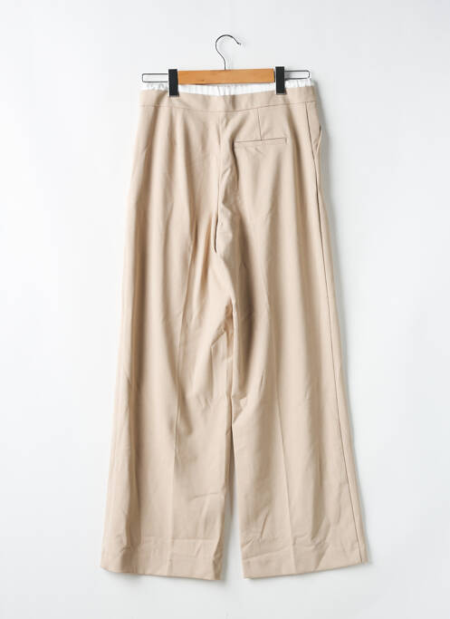 Pantalon large beige ZARA pour femme
