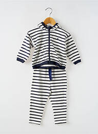 Ensemble pantalon taille élastique bleu PETIT BATEAU garcon