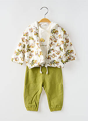 Ensemble pantalon resserrée sur le bas vert MAYORAL fille