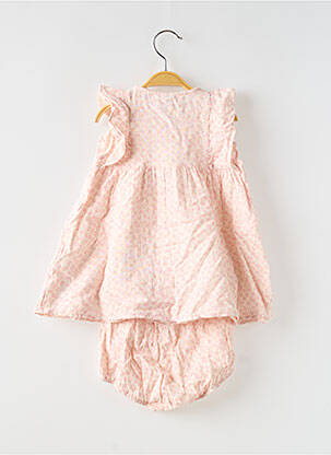 Ensemble short imprimé fleurs rose PETIT BATEAU fille