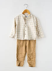 Ensemble pantalon beige MAYORAL pour garçon seconde vue