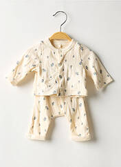 Ensemble pantalon beige PETIT BATEAU pour garçon seconde vue