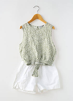 Ensemble short vert MINI MIGNON pour fille