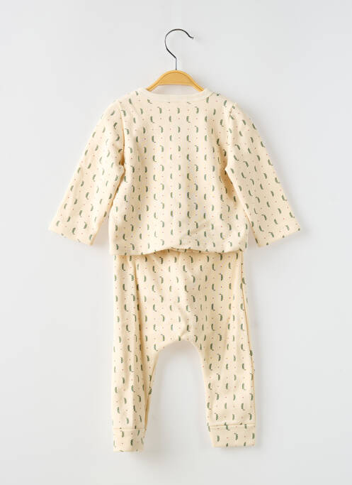 Ensemble pantalon beige PETIT BATEAU pour fille