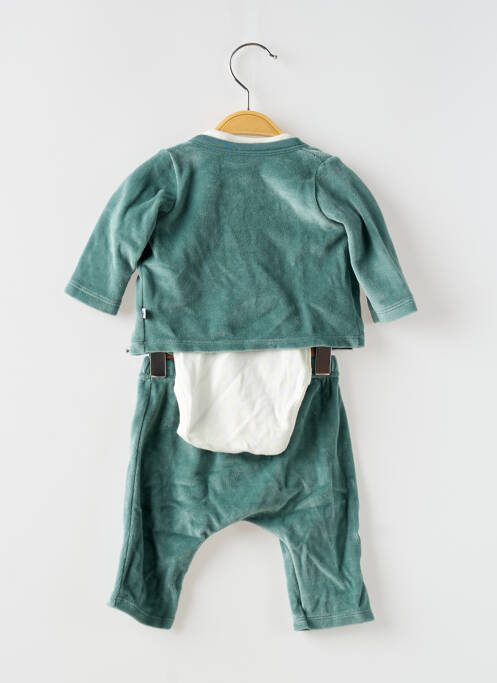 Ensemble pantalon vert PETIT BATEAU pour fille