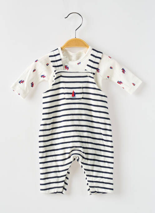 Ensemble pantalon blanc PETIT BATEAU pour garçon