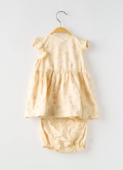 Ensemble short beige PETIT BATEAU fille