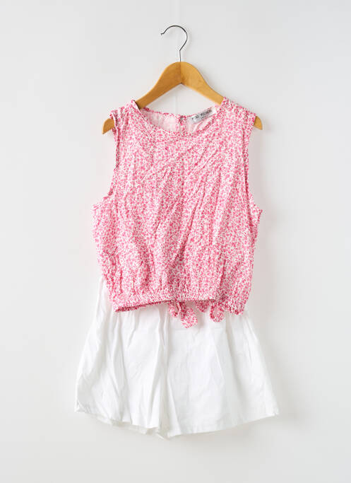 Ensemble short rose MINI MIGNON pour fille