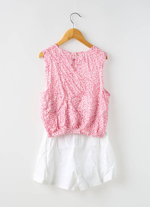 Ensemble short rose MINI MIGNON pour fille