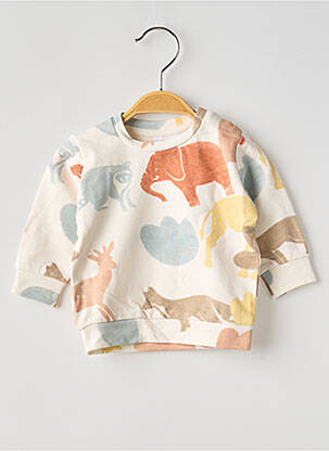 Sweat-shirt stretch manches longues beige NAME IT garçon