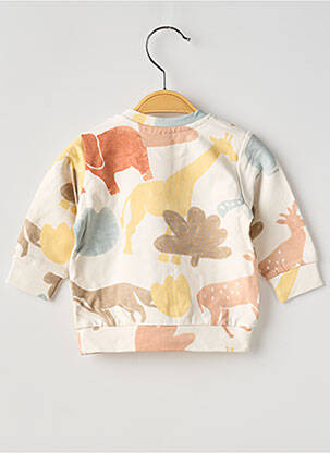 Sweat-shirt stretch manches longues beige NAME IT garçon