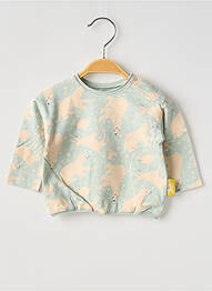 T-shirt manches longues manches longues bleu MOULIN ROTY garcon