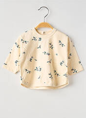 T-shirt beige PETIT BATEAU pour enfant seconde vue