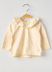 T-shirt beige PETIT BATEAU pour fille seconde vue