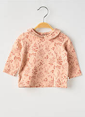 T-shirt orange MOULIN ROTY pour fille seconde vue