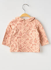 T-shirt orange MOULIN ROTY pour fille seconde vue