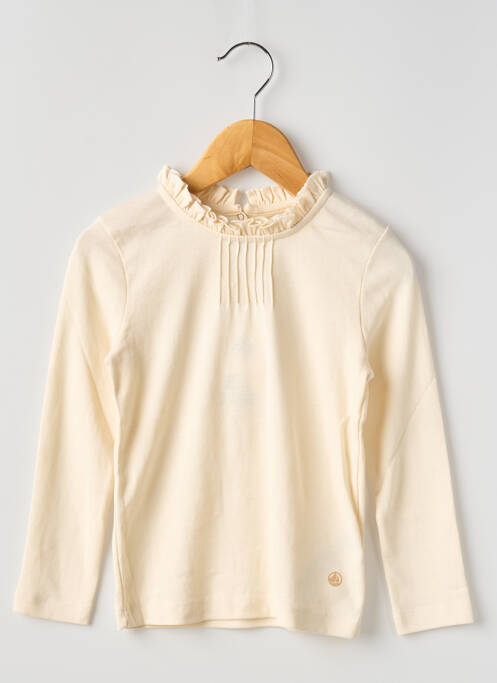 T-shirt beige PETIT BATEAU pour fille