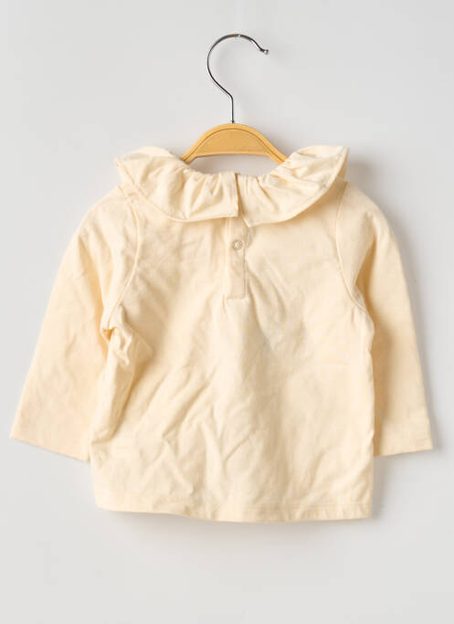 T-shirt beige PETIT BATEAU pour fille