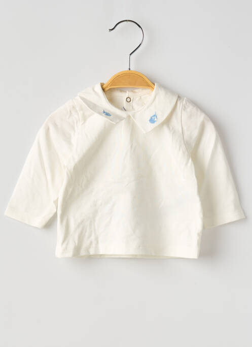 T-shirt blanc PETIT BATEAU pour fille