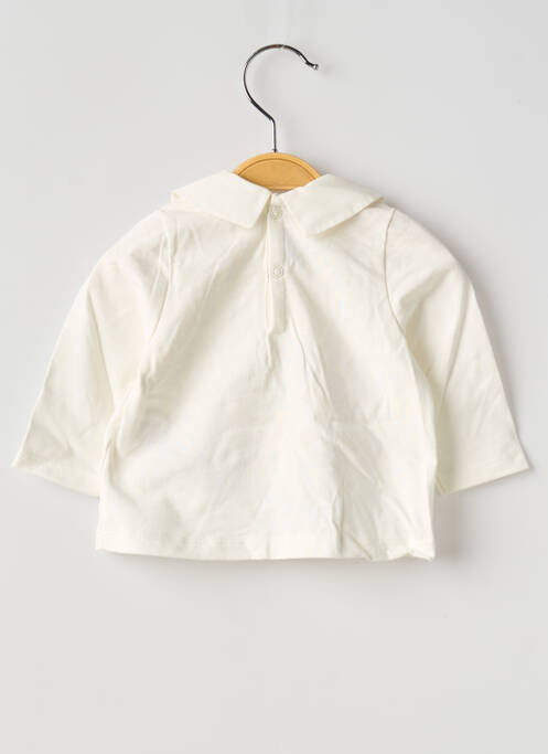 T-shirt blanc PETIT BATEAU pour fille