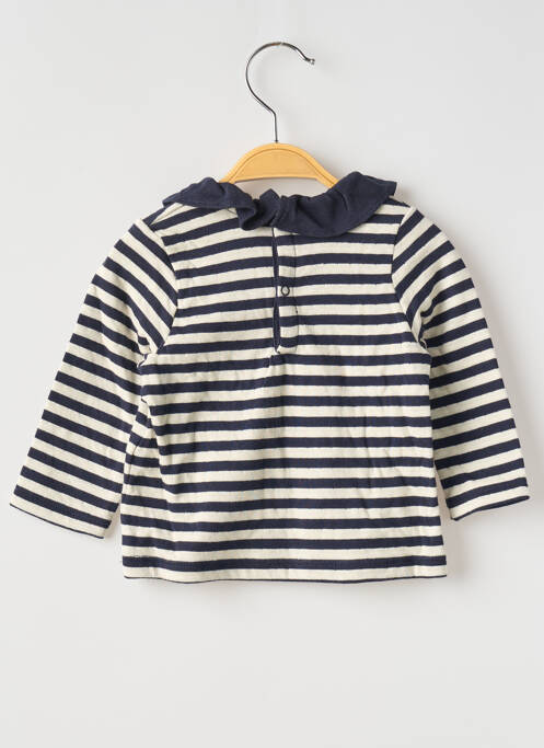 T-shirt bleu PETIT BATEAU pour fille