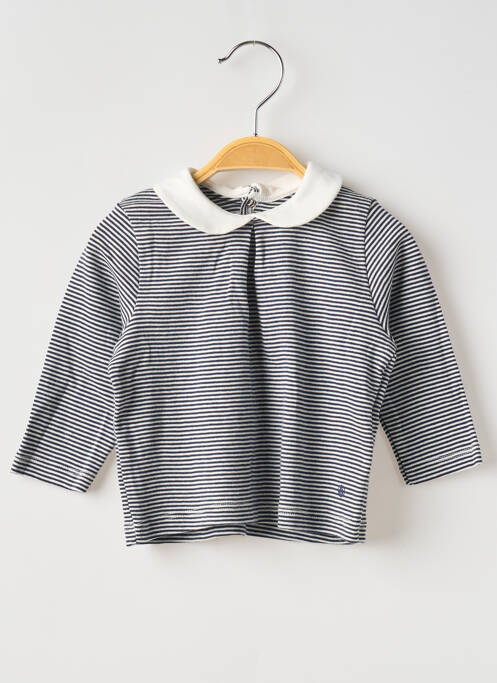 T-shirt bleu PETIT BATEAU pour fille
