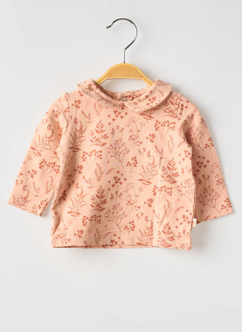 T-shirt orange MOULIN ROTY pour fille