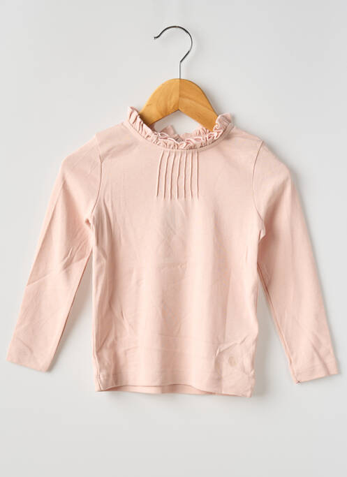 T-shirt rose PETIT BATEAU pour fille