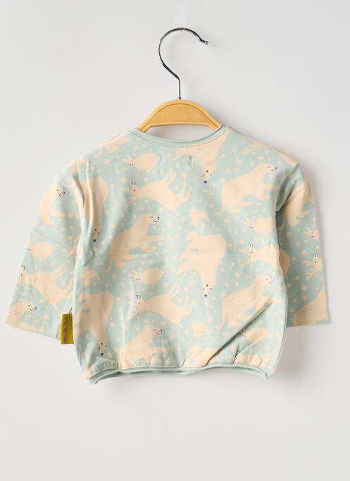 T-shirt bleu MOULIN ROTY pour garçon