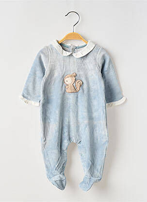 Pyjama col claudine bleu MAYORAL fille