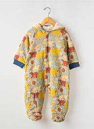 Combi-pantalon coupe cintrée manches longues jaune MOULIN ROTY garcon