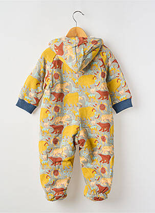 Combi-pantalon coupe cintrée manches longues jaune MOULIN ROTY garçon
