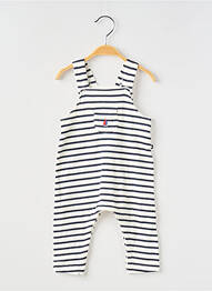 Salopette poches fines bretelles bleu PETIT BATEAU garcon