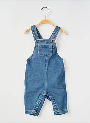 Salopette poches fines bretelles bleu PETIT BATEAU garcon
