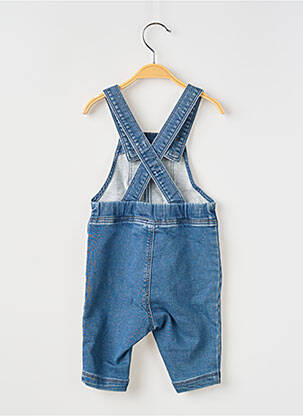 Salopette poches fines bretelles bleu PETIT BATEAU garçon