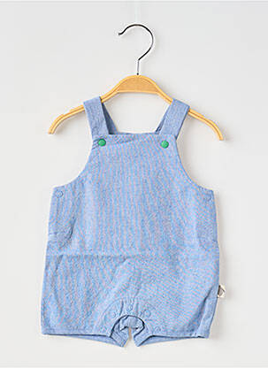 Salopette resserrée sur le bas fines bretelles bleu MOULIN ROTY garçon