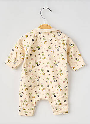 Pyjama col claudine beige PETIT BATEAU fille