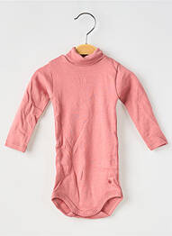 Body lingerie stretch rose PETIT BATEAU fille