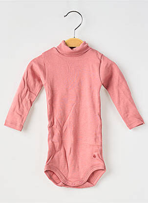 Body lingerie stretch rose PETIT BATEAU fille