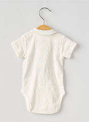 Body lingerie blanc PETIT BATEAU pour fille seconde vue