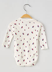 Body lingerie blanc PETIT BATEAU pour garçon seconde vue