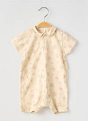 Combishort beige PETIT BATEAU pour fille seconde vue